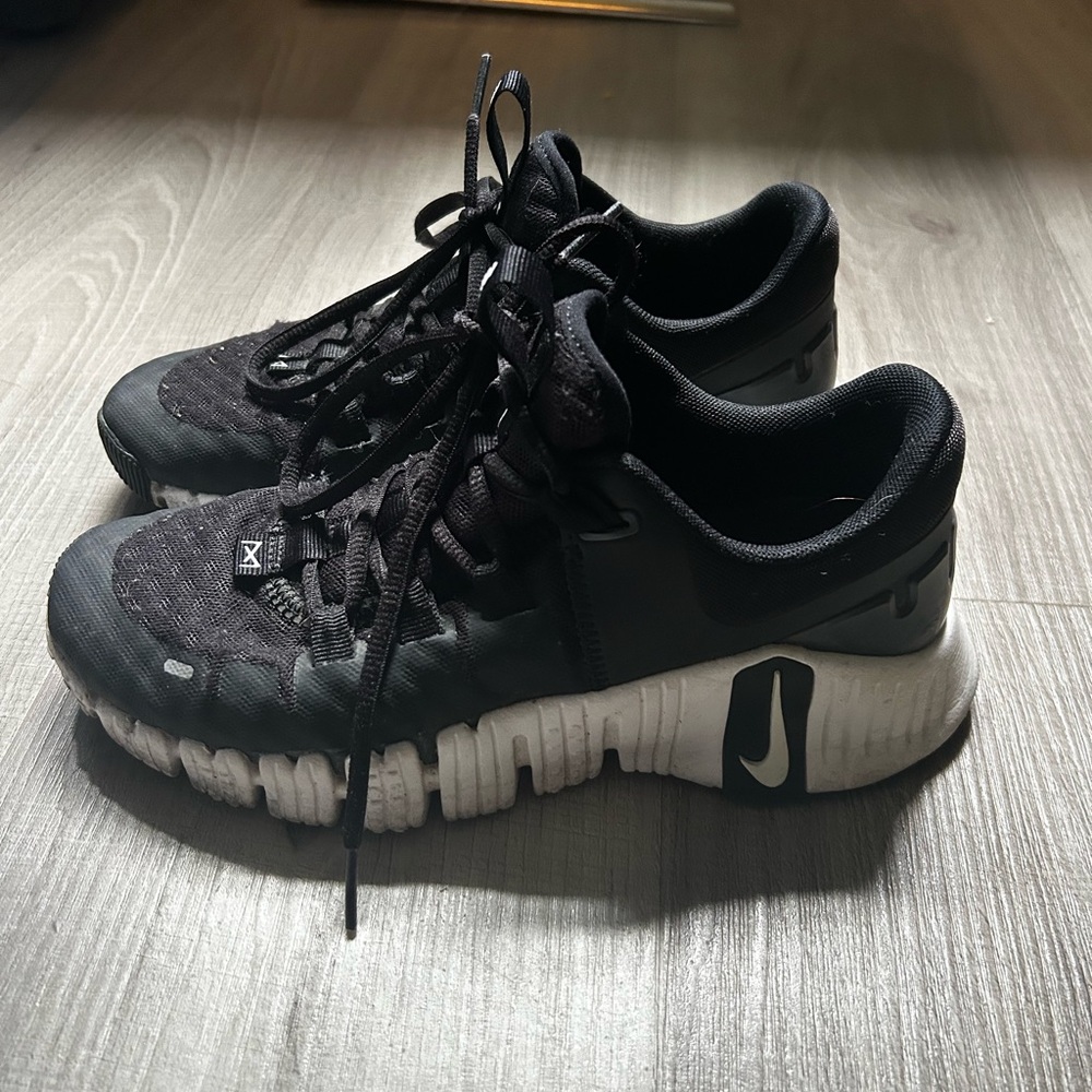 Nike Black and White Metcons